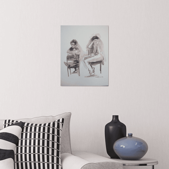 seated nudes