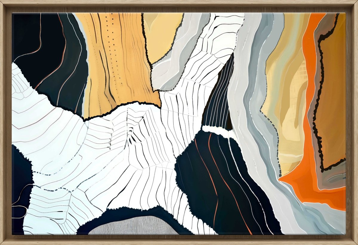  Rings Of Life #5 By V+V Kniazievi, 47 X 31, Artwork For Sale On Artfinder