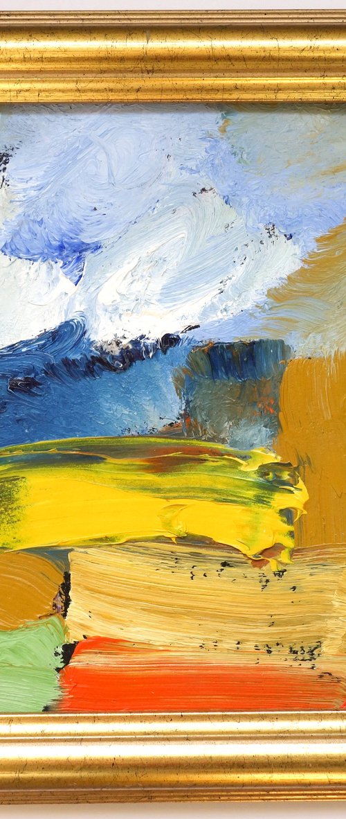 Yellow Field by Elizabeth Anne Fox