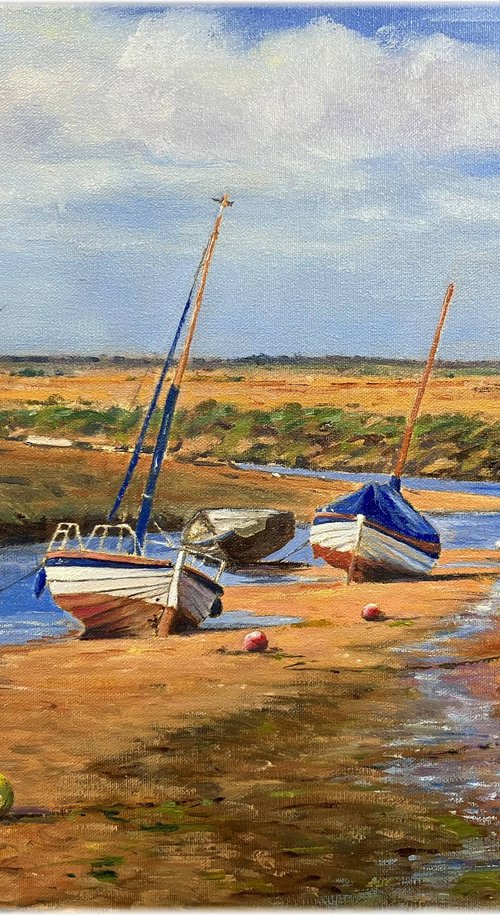 Norfolk Boats by Peter Frost