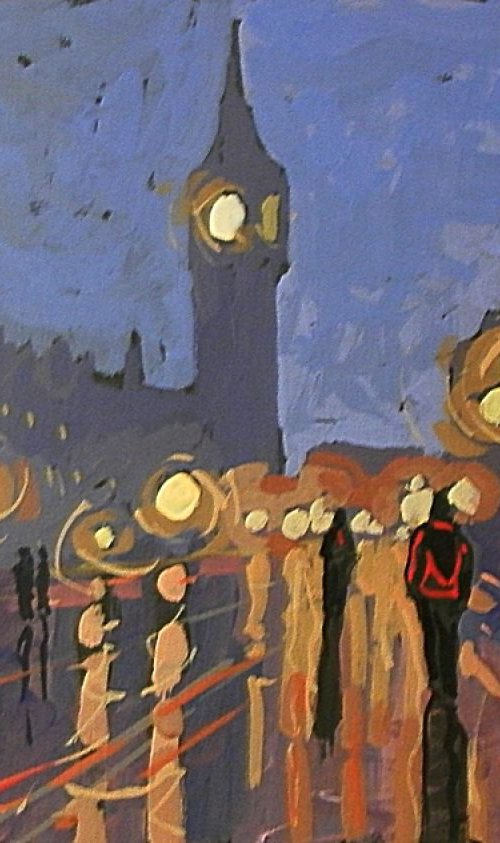 Big Ben 21x30 cm by Sergey  Kachin