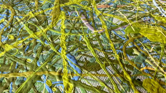 In search of silence- 2 (green)