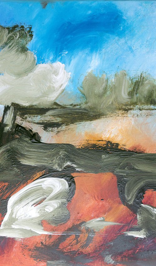 Autumn Distance 3 by Elizabeth Anne Fox