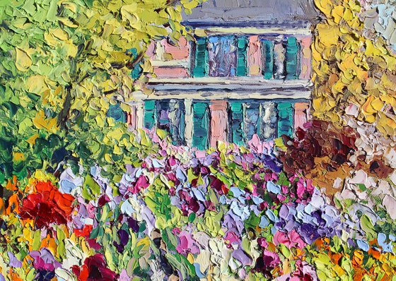 Monet's Flower Garden