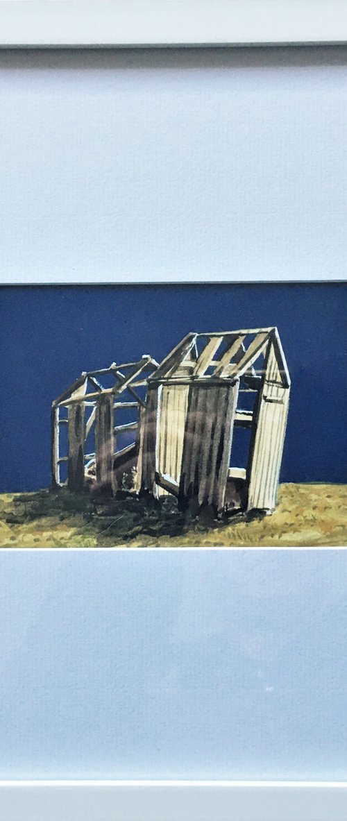 Dungeness Hut #5 by Laurence Wheeler
