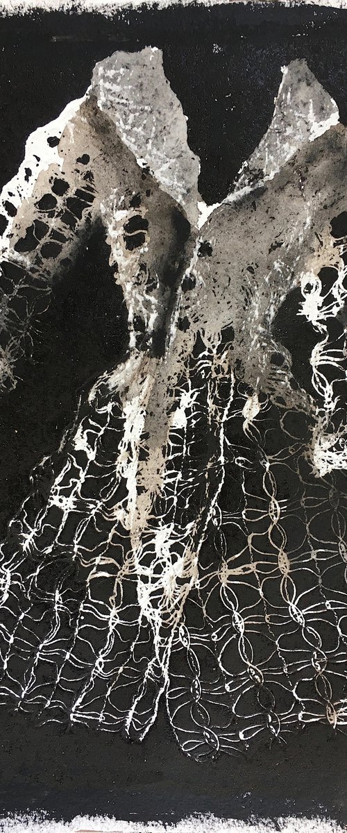 Coralie's Collagraph Coat by Suzsi Corio