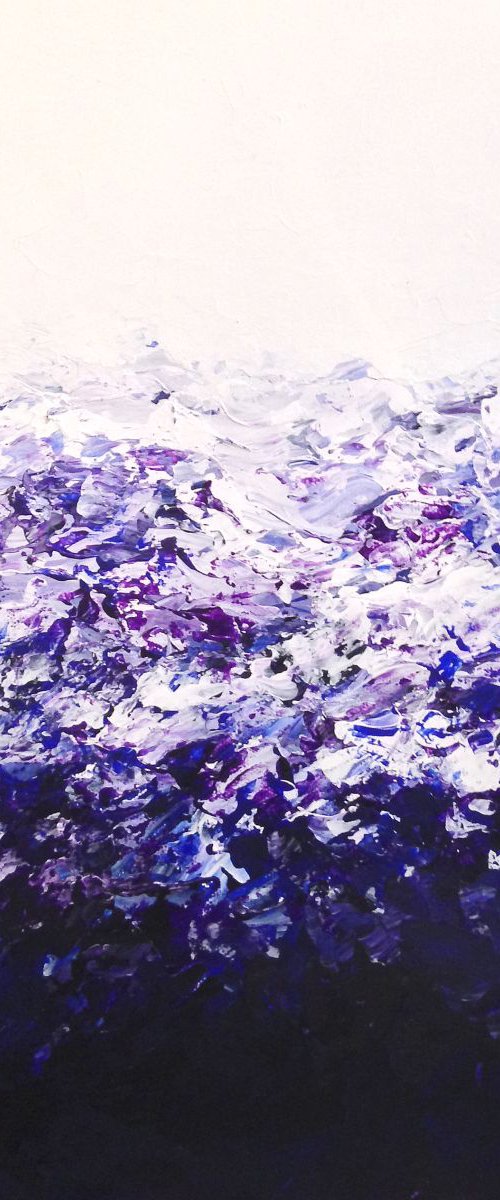 Purple Wave by Corinne Natel