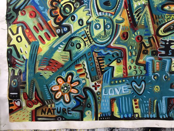 LOVE NATURE (CALIFORNIA) 100x200cm