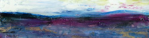 Land Of Souls 7 - Textural Landscape Painting by Kathy Morton Stanion by Kathy Morton Stanion