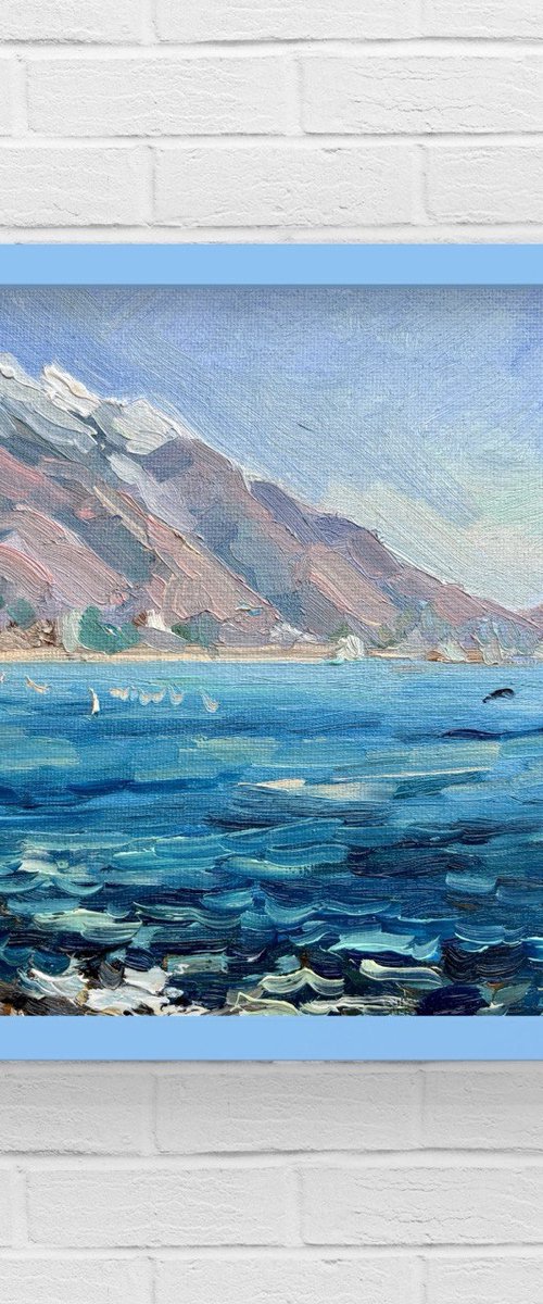 "View to Abkhazia", 18*24cm by Olga Blazhko