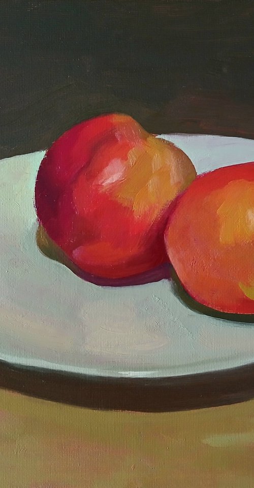 Peaches by Vasyl Koval