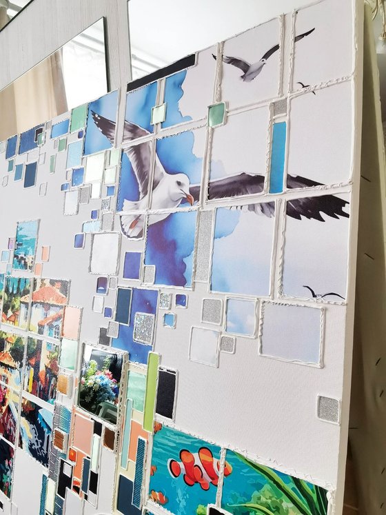 Mosaic of coastal dreams