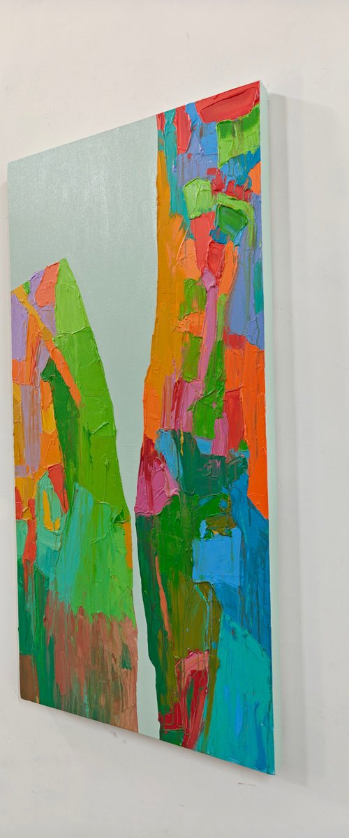 Daylight Dialogue of Two Cliffs by Abhishek Kumar