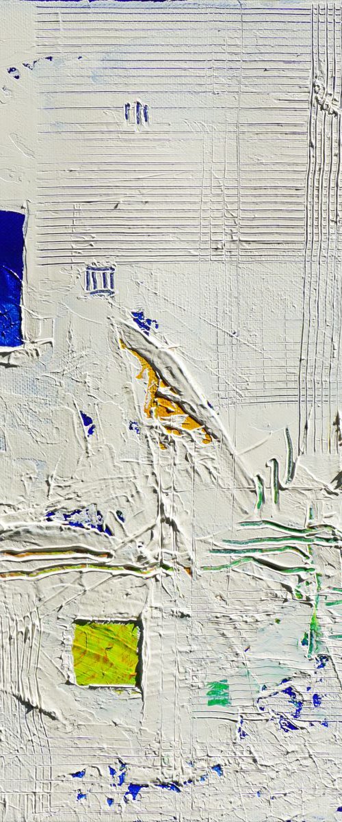Mapping Irises 30x30cm/12x12in by jelena b