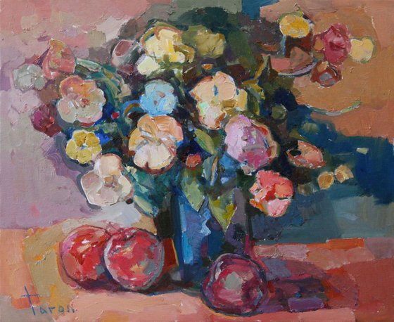 Bouquet with apples