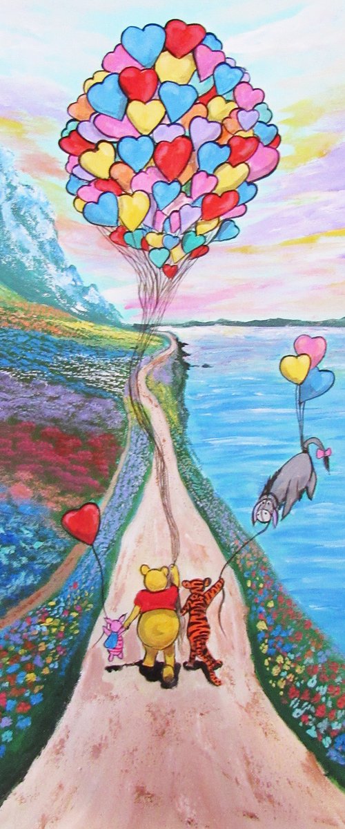 A Morning Stroll with Friends! by William F. Adams