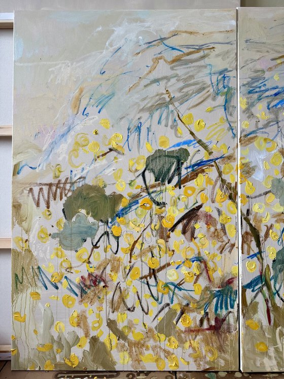 At the foot of the mountain