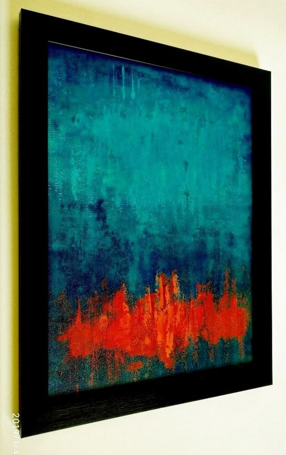Vibrant Reds and Blues