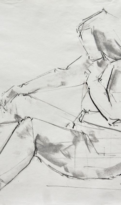 Life Drawing No 135 by Ian McKay