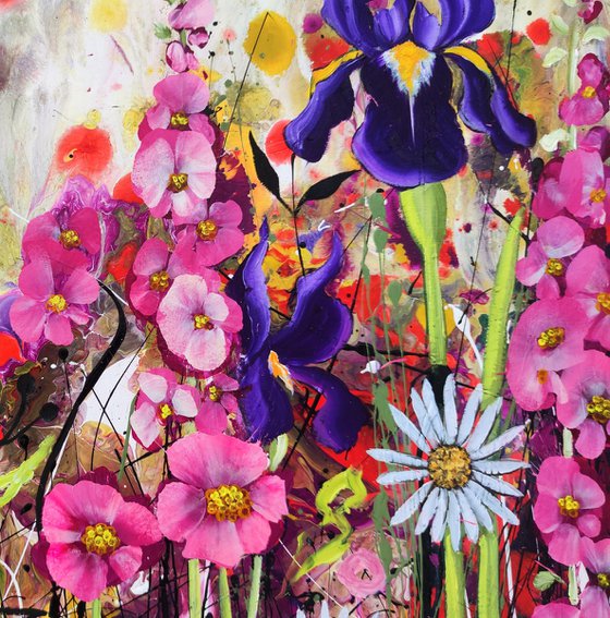 Radiant Chaos, Floral Landscape