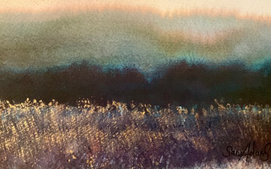 Golden grasses
