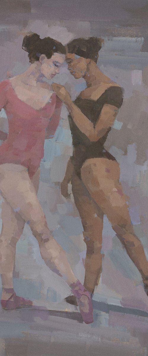 Two Dancers by Steve Mitchell