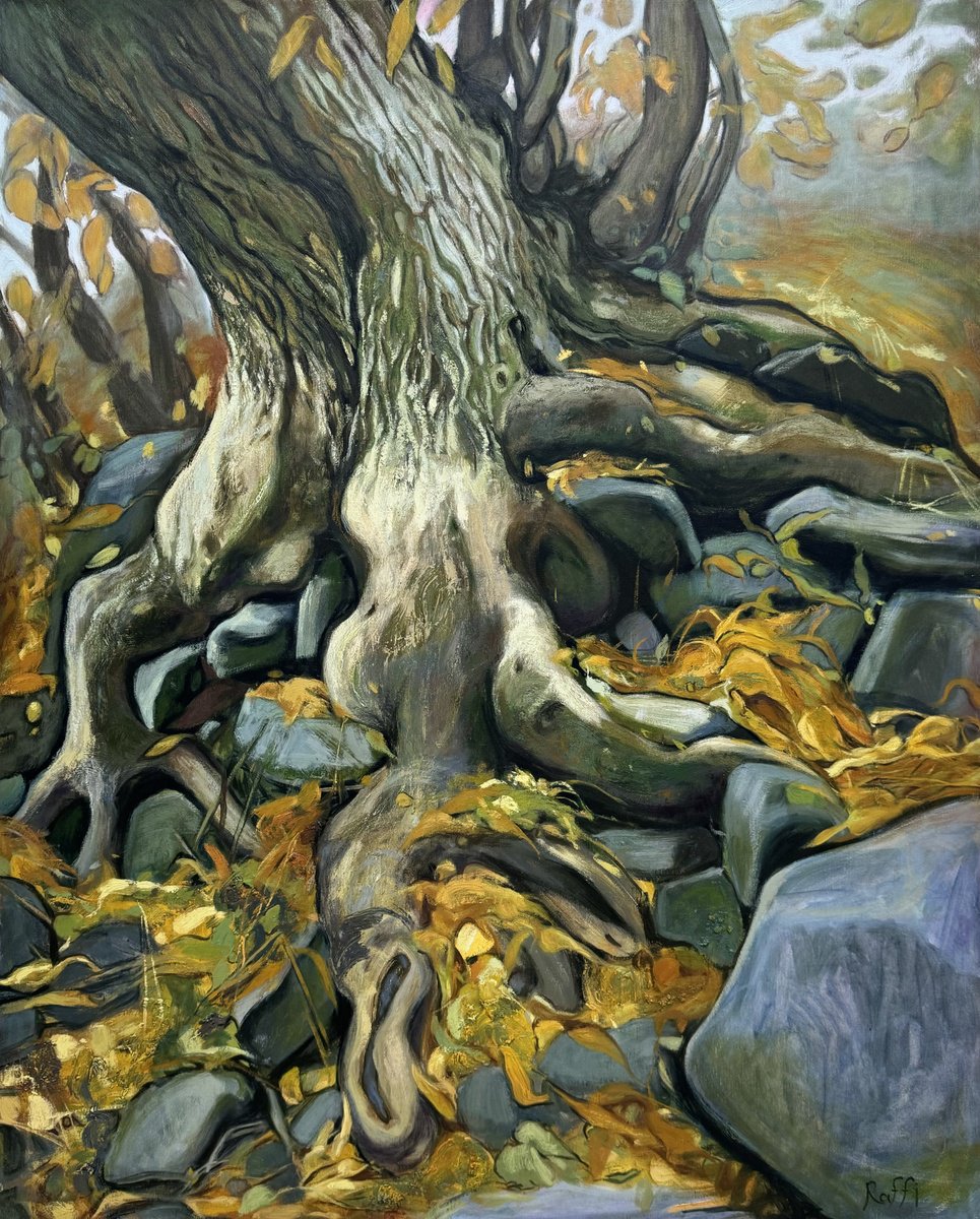 - The Tree - ? By Raffi Ghazaryan, 31 X 39, Artwork For Sale On Artfinder