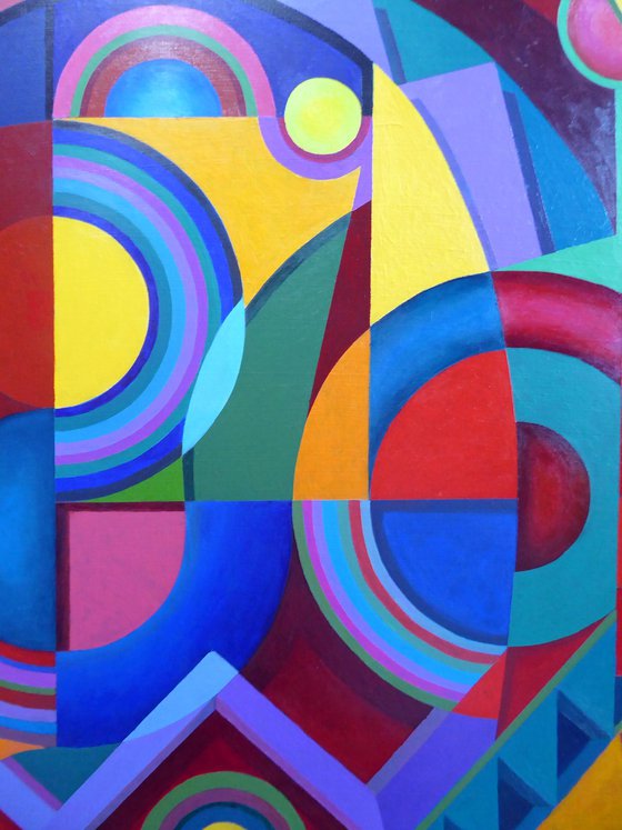 DOODLE OF GEOMETRIC SHAPES