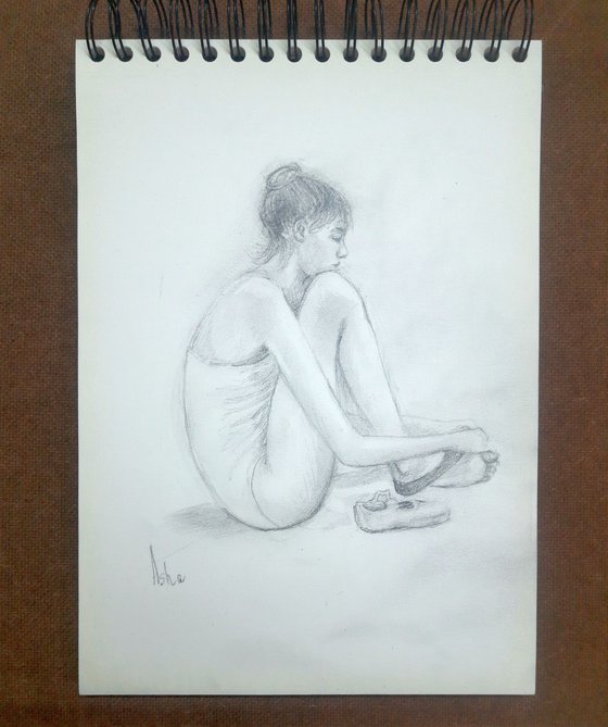 Ballerina Sketch 17