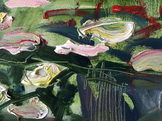 Lilies in Swamp