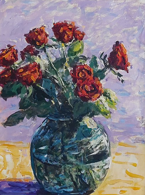 Roses for you by Dimitris Voyiazoglou