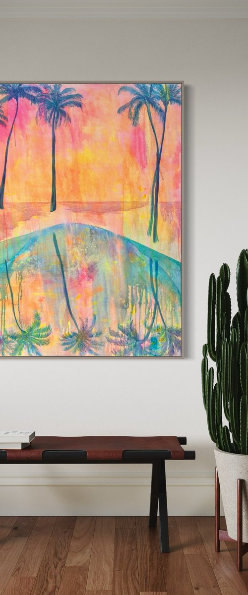 ‘Swaying Into Sunset’ by Kathryn Sillince