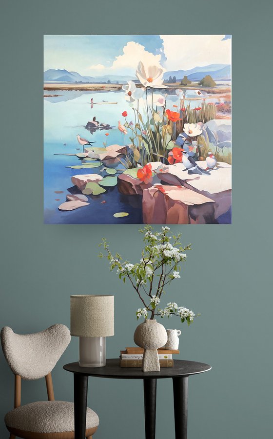 Quiet Waters in Bloom