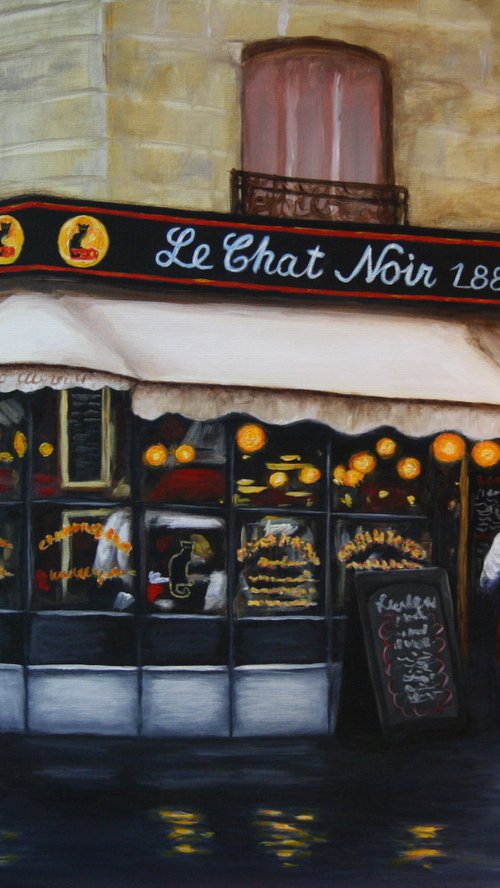 Le chat noir by Jochina van Kruistum