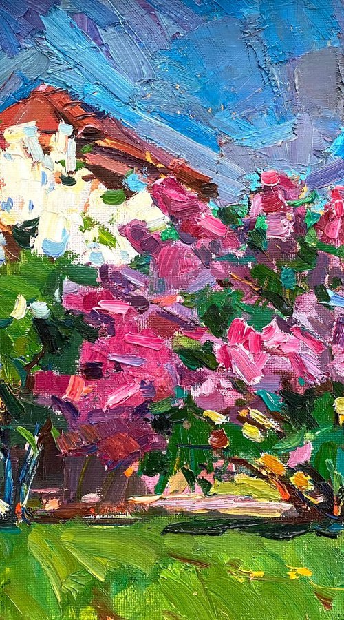 Lilac at the home by Oleksii Chebotaru