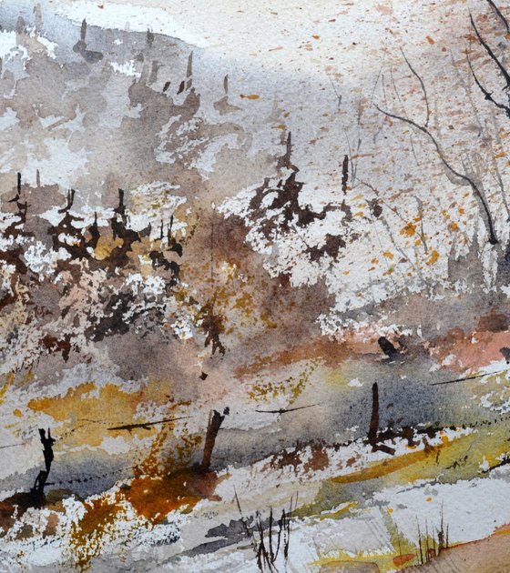 Autumn Beauty  - watercolor