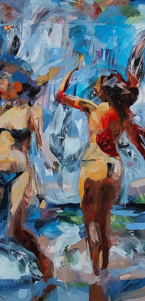 In the beat of liquid light by Daniel Bulimar Henciu