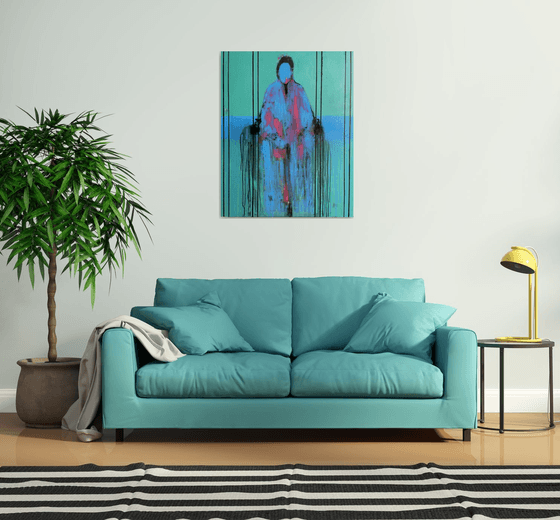 Pastel Green Abstract