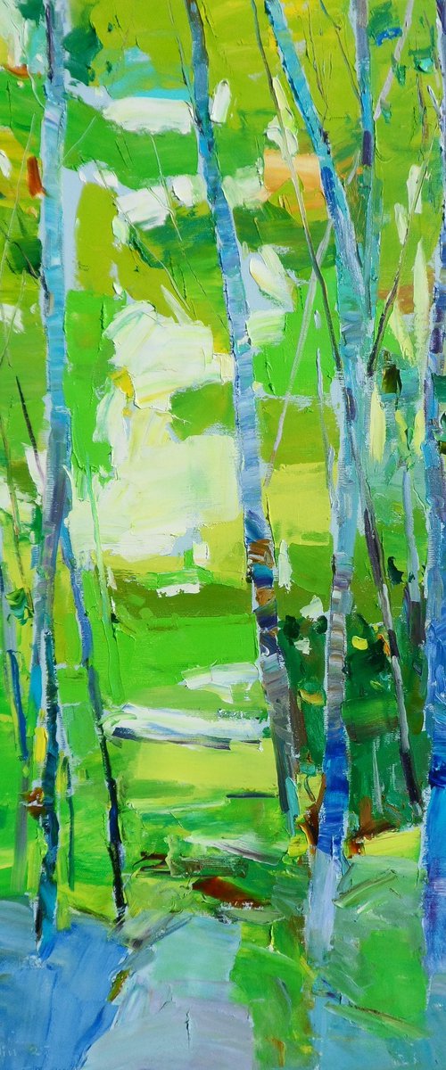 " Walk in the forest " by Yehor Dulin