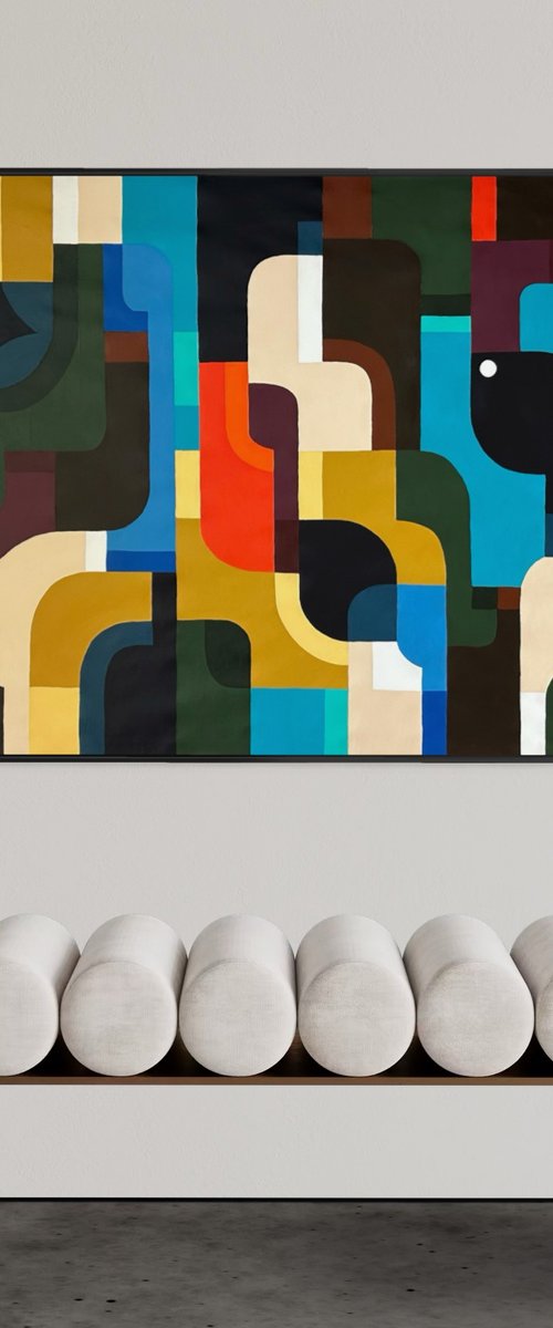 Geometric Connections by Samantha Malone