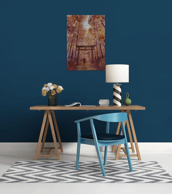 Magical autumn in Japan