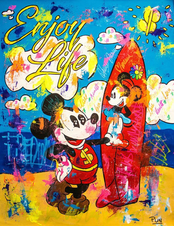 Enjoy ft. Mickey Mouse and Minnie Mouse