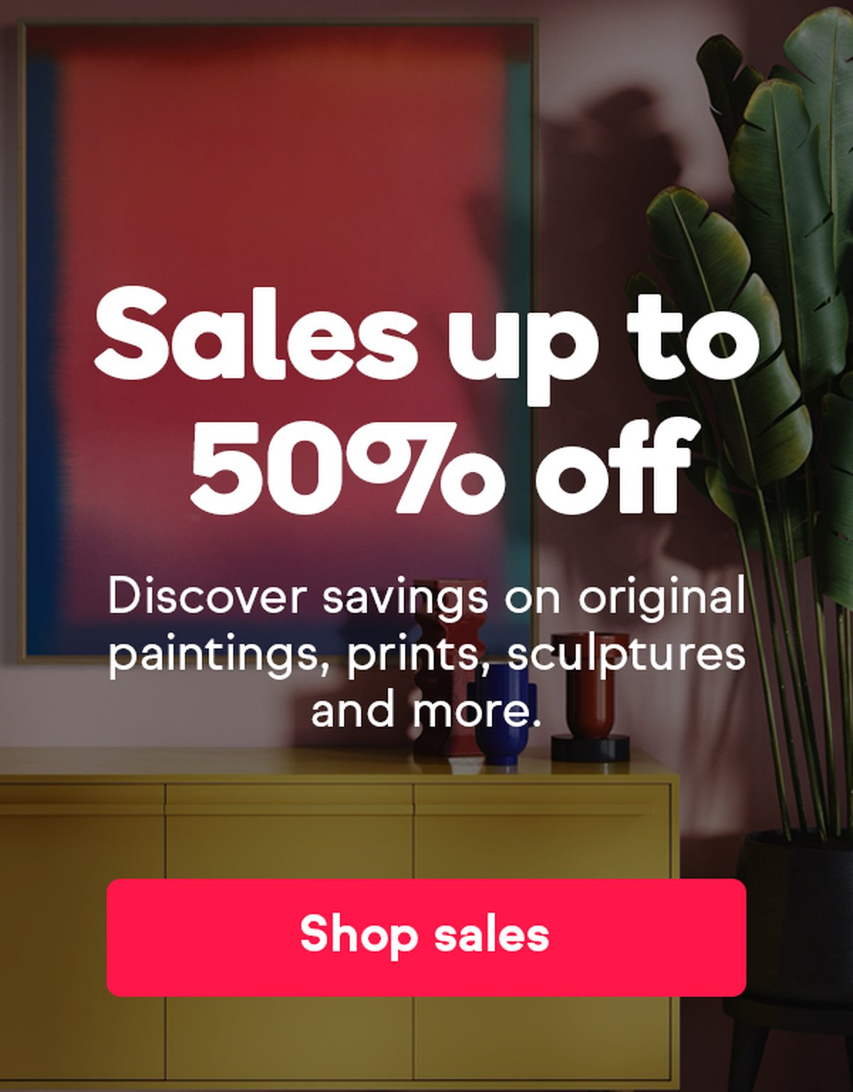 Sales banner - May