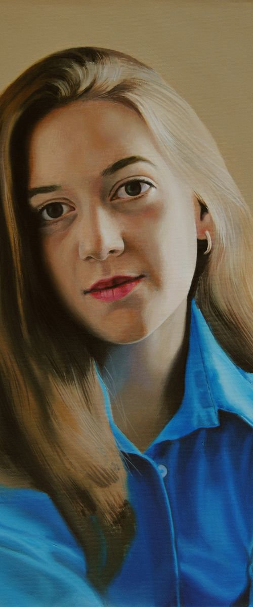 Woman portrait, Custom Portrait by Simona Tsvetkova