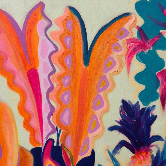 ‘Dopamine Dancing in Flower Pots’