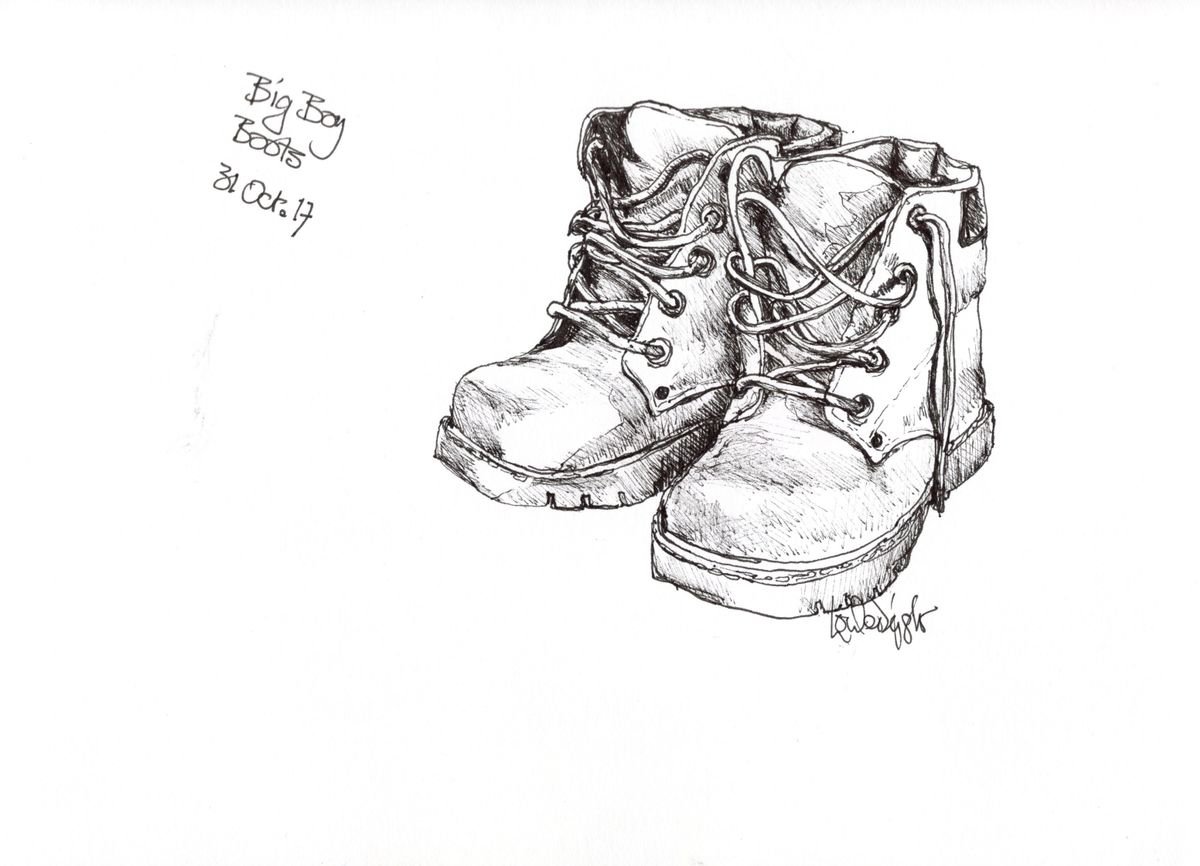 Big Boy Boots by Louise Diggle