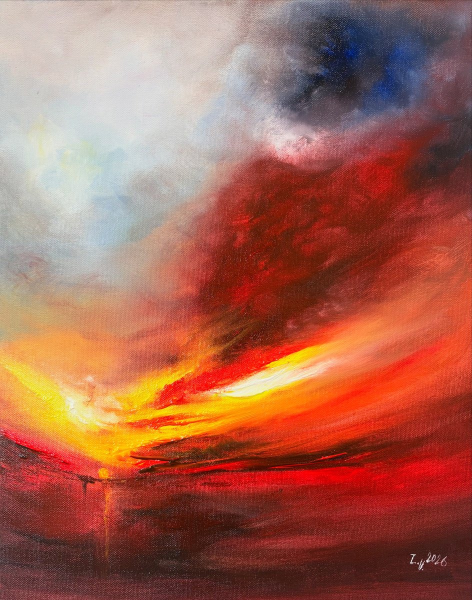  Between Sun And Silence By Timea Valsami, 16 X 20, Artwork For Sale On Artfinder