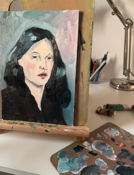 Timeless Gaze from the “100 Portraits” series