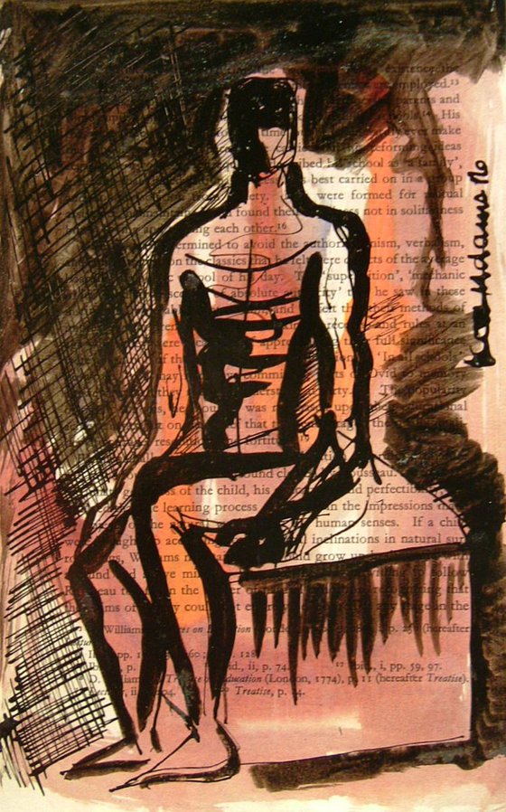 Seated Male Figure