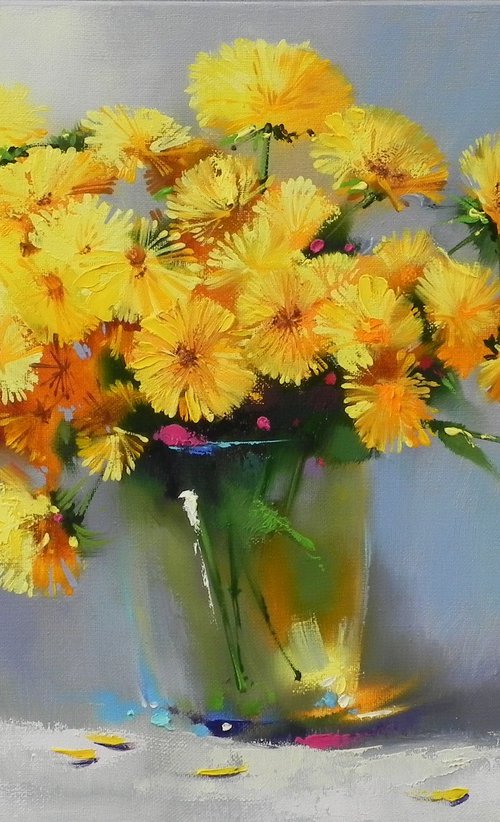 "Sunny flower" by Mykhailo Novikov